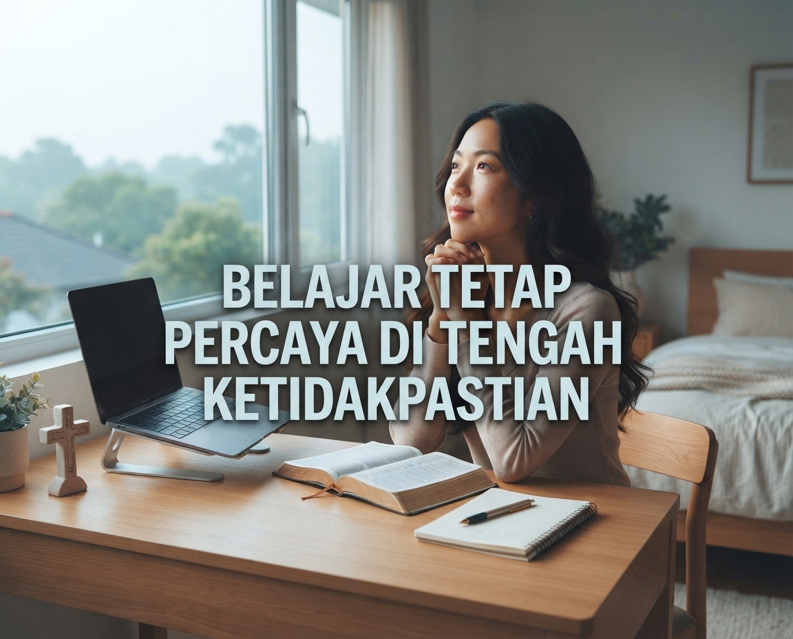 tetap percaya ditengah ketidak pastian tetap percaya ditengah ketidak pastian